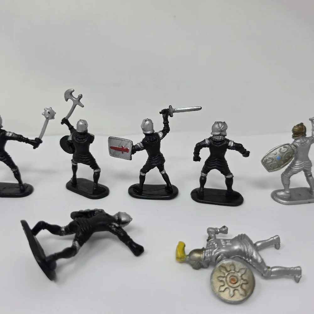 Toy Major Trading Co Medieval Lot of  7
